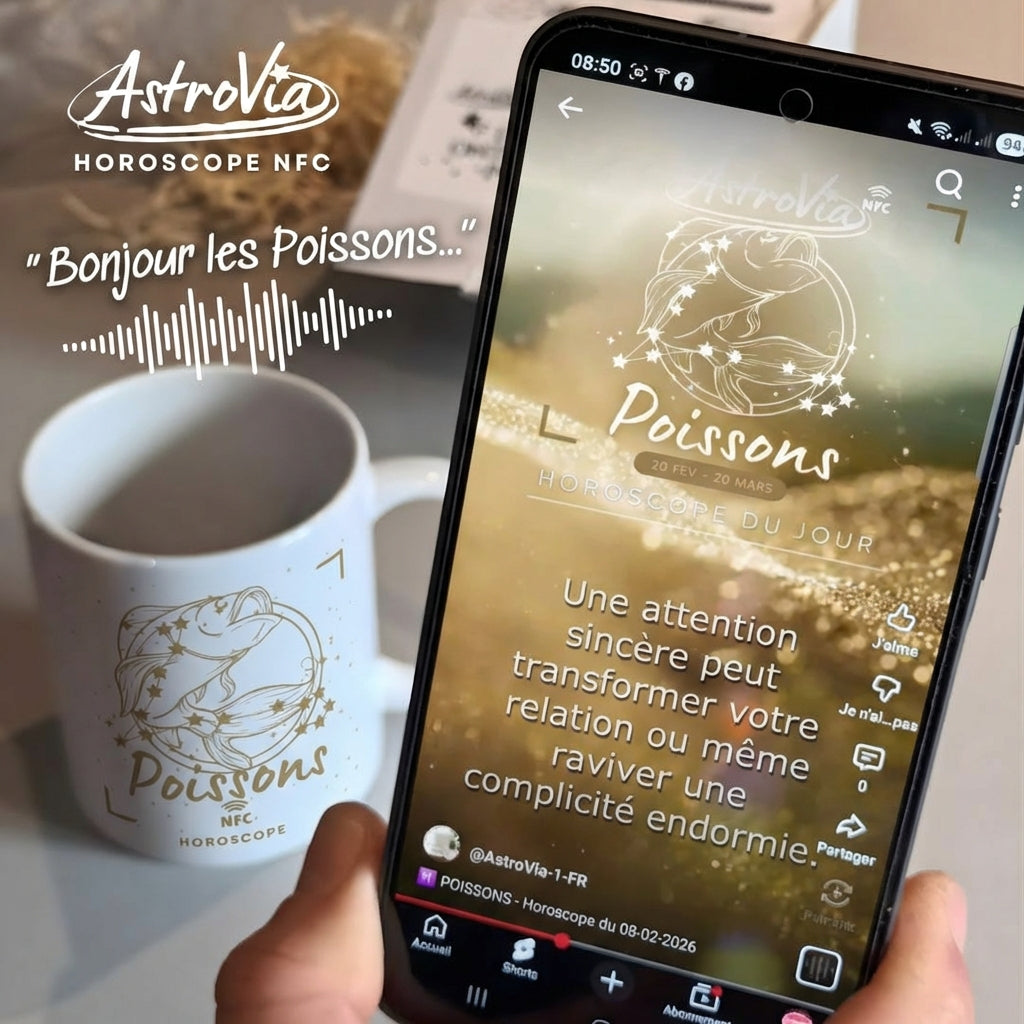 ♓ Mug AstroVia POISSONS